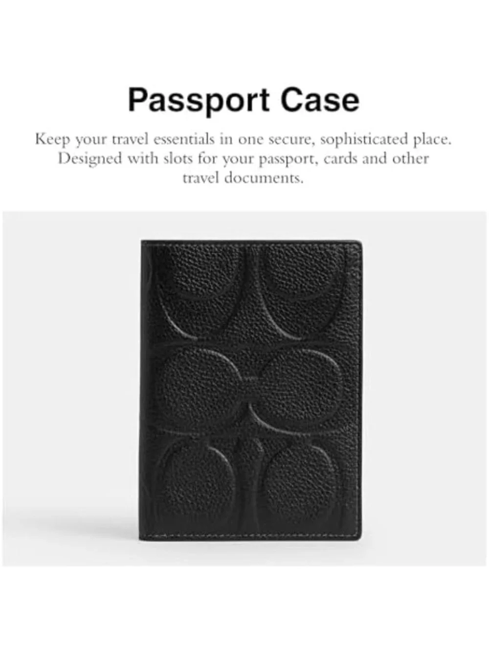 Natural Full-Grain Leather Passport Case | Stylish Travel Organizer & Holder